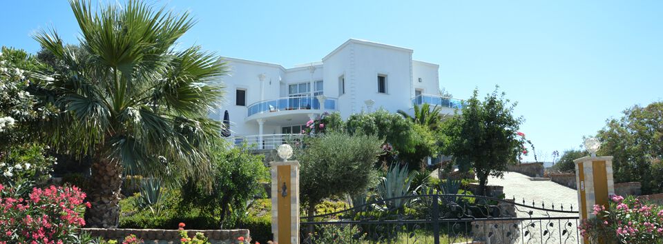 Ferienvilla in Bodrum Vorderansicht