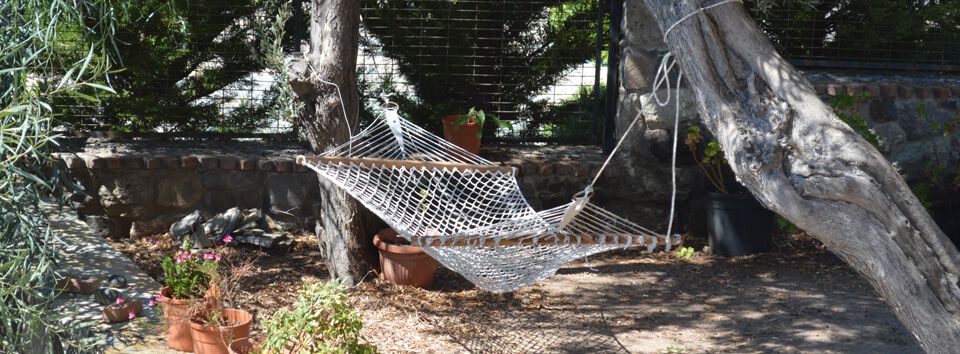 Hängematte im Garten